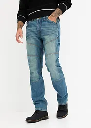 Regular Fit Jeans i tjock denim, Straight, bonprix
