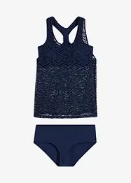 Tankini (2 delar) av spets, bonprix