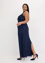 Spetsklänning med broderi, bonprix