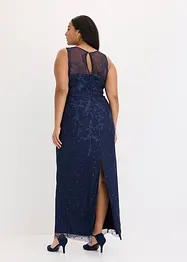 Spetsklänning med broderi, bonprix