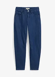 Barrel Jeans Mid Waist, ekologisk bomull, bonprix