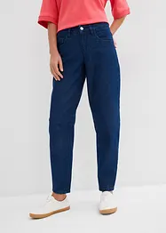 Barrel Jeans Mid Waist, ekologisk bomull, bonprix