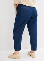 Barrel Jeans Mid Waist, ekologisk bomull, bonprix