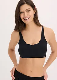 Vadderad Feel Comfort laserskuren T-shirt-BH utan bygel, bonprix
