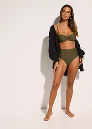 Bikinibyxa med hög midja (2-pack), bonprix