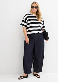 Balloon Jeans Mid Waist Super Soft, cropped, bonprix