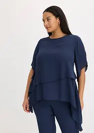 Lång blus i lager på lager-stil, bonprix