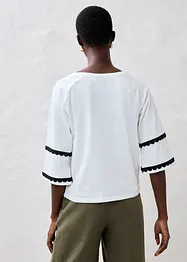 T-shirt med siden, bonprix