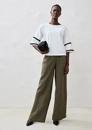 T-shirt med siden, bonprix