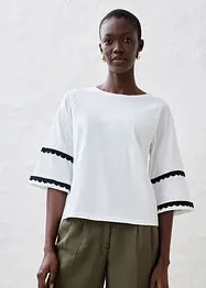 T-shirt med siden, bonprix