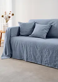 Lättmatchat överkast i finaste linne, bonprix
