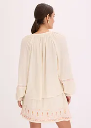Oversizeblus med broderi, bonprix