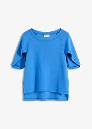 Oversizetopp i böljande viskosmix, bonprix