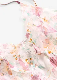 Negligé i satin, bonprix