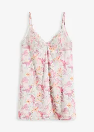 Negligé i satin, bonprix