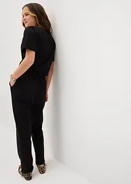 Jerseyjumpsuit med ekologisk bomull för barn, bonprix