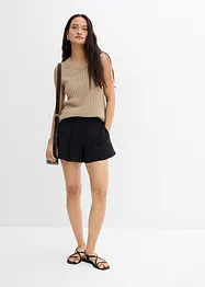Shorts i fin viskosmix, bonprix