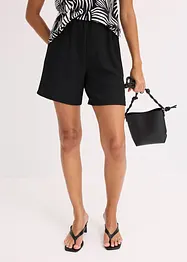 Jerseyshorts av lätt kräpp, bonprix