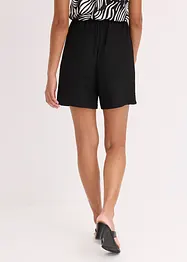 Jerseyshorts av lätt kräpp, bonprix
