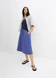 Jerseykjol av bomullsmix, bonprix