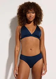 Bikini (2 delar) i glansigt material, bonprix