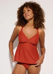 Tankini (2 delar) i material med struktur, bonprix