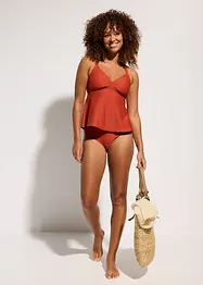Tankini (2 delar) i material med struktur, bonprix