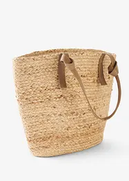 Shoppingväska med halmlook, bonprix