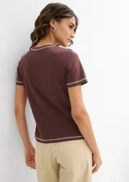 T-shirt av ren ekologisk bomull, bonprix