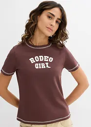 T-shirt av ren ekologisk bomull, bonprix
