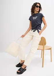 T-shirt i ren ekologisk bomull, bonprix