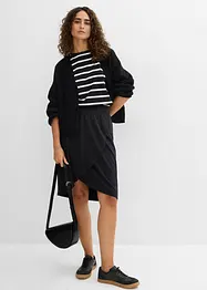Jerseykjol i viskosmix med fint fall, bonprix
