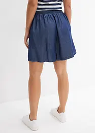 Dra på-shorts med smockad linning, bonprix