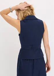Väst med skärp, bonprix