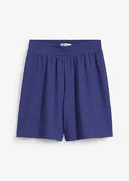 Dra på-shorts av kräpp, bonprix