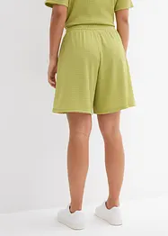 Dra på-shorts av kräpp, bonprix