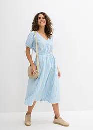 Klänning i luftig muslin, bonprix