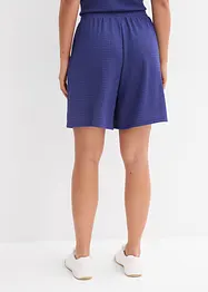 Dra på-shorts av kräpp, bonprix
