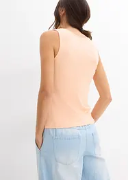 Linne i mjuk viskos (2-pack), bonprix