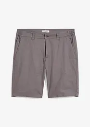 Bermudas i chinosmodell med linne, Regular Fit, bonprix