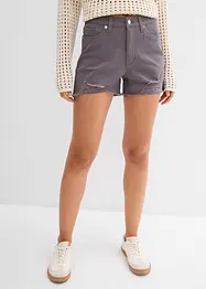 Twillshorts med hög midja, bonprix