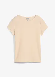 T-shirt i kräppat material med struktur, bonprix