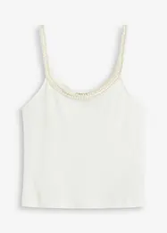 Linne med smyckesdetalj, bonprix