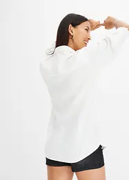 Skjortblus i muslin, bonprix