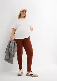 Mammaleggings med ekologisk bomull (2-pack), bonprix