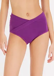 V-formad midjetrosa med ekologisk bomull (4-pack), bonprix