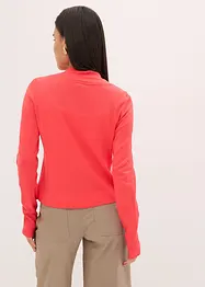 Kort cardigan med viskos, bonprix