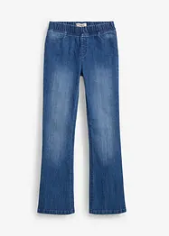Jeggings Mid Waist för barn, Flared, bonprix