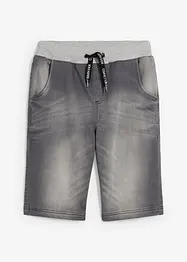Mjuka jeansbermudas, Regular Fit, bonprix