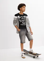 Mjuka jeansbermudas, Regular Fit, bonprix